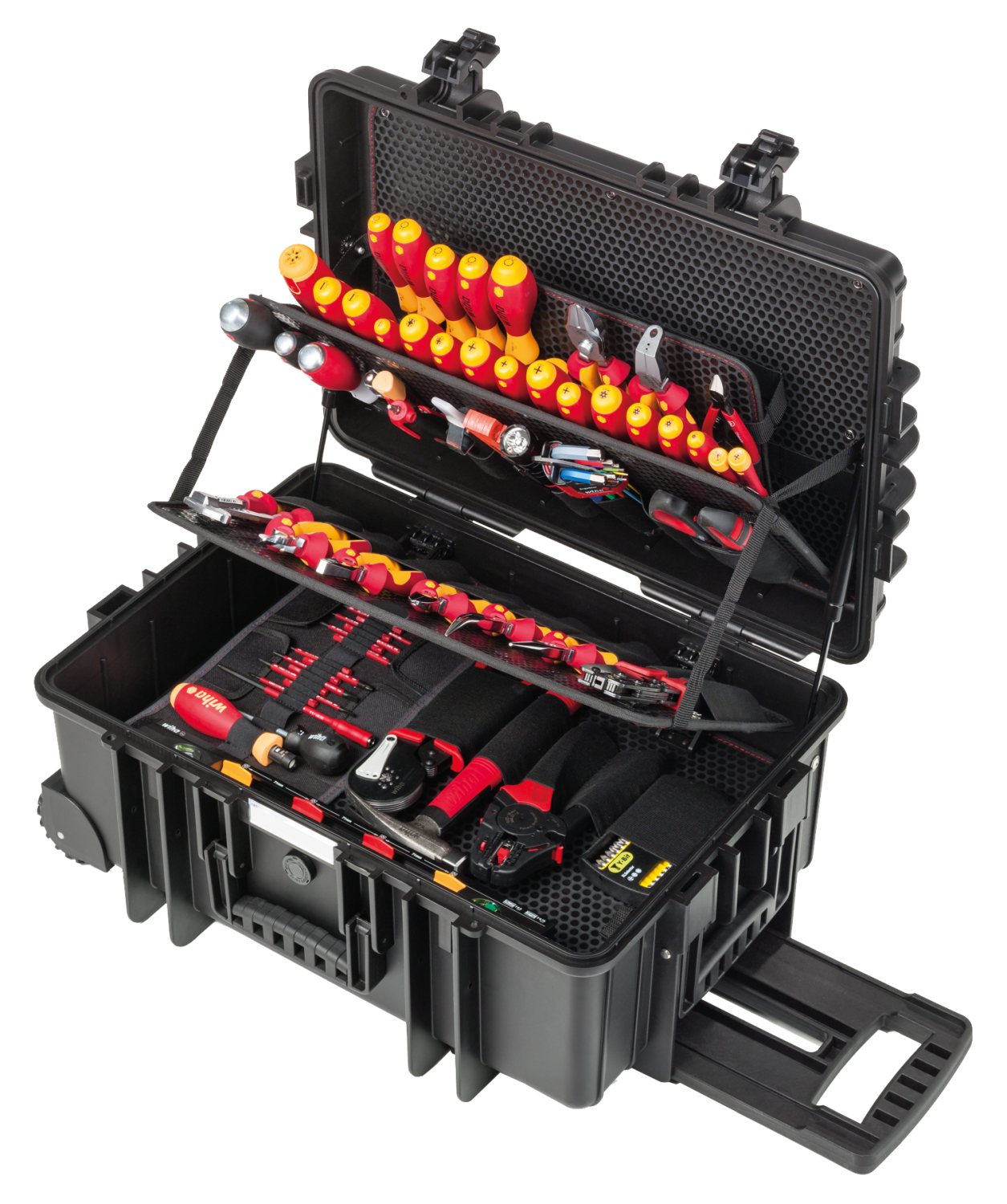 WIHA Gereedschapskoffer Elektricien Competence XXL 2 9300-704, 116-delig