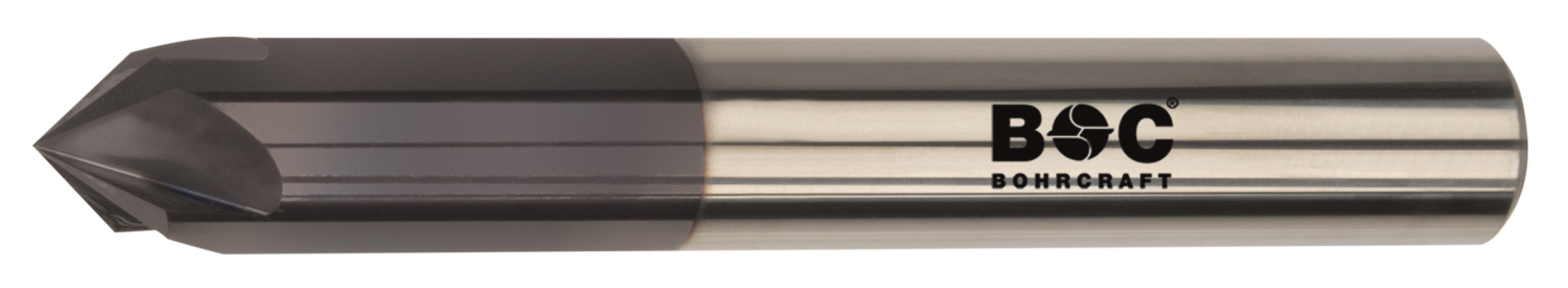 BC PP VHM Afschuinfrees Z4, lang, Type N, TiALN 10,0 mm cil. schacht DIN 6535 HA in BC-Verp.