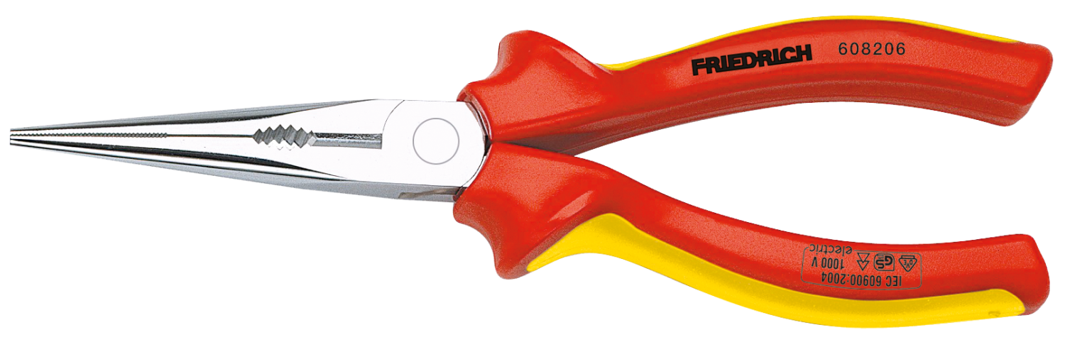 Friedrich Telefoontang recht 1000V 2K geïsoleerd 160mm