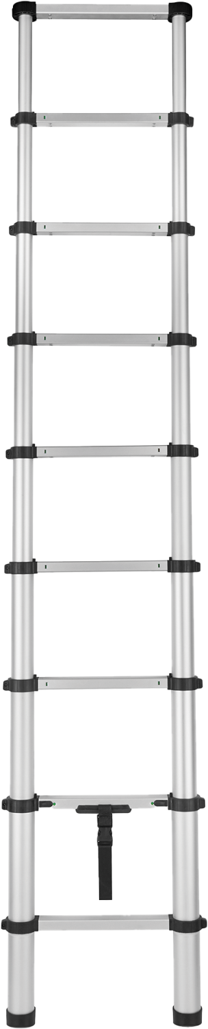 Facas Smart Safe Pro Telescoopladder met 9 treden, Lengte 2,6m