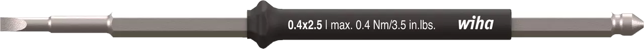 WIHA Wisselschacht voor easyTorque Key Sleufkop 28590 2,5mm 0,4 Nm