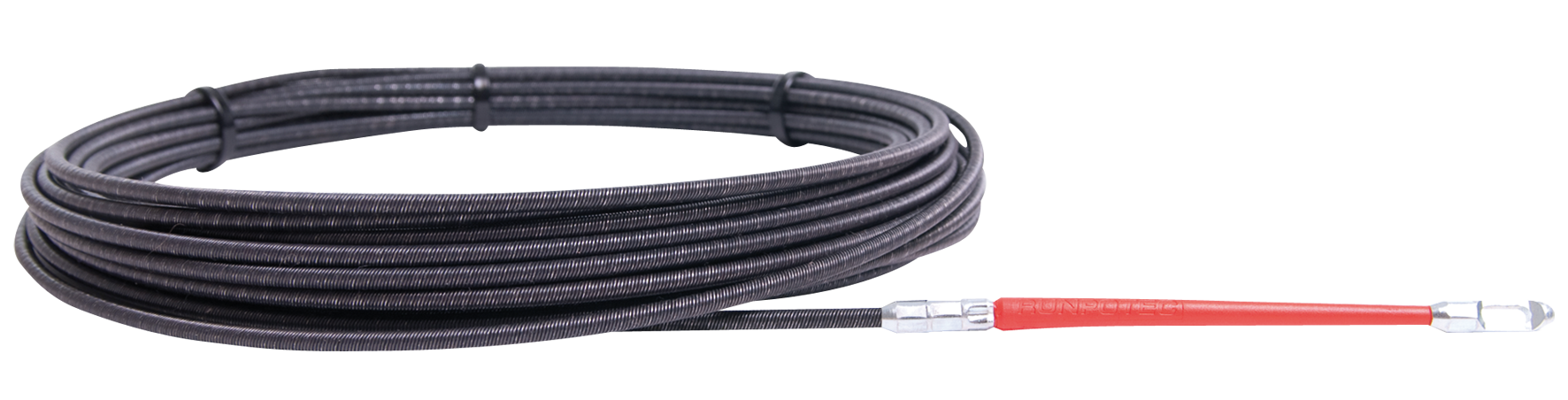 RUNPO Stalen Trekveer Ø 4mm met RunpoGleiter 10m