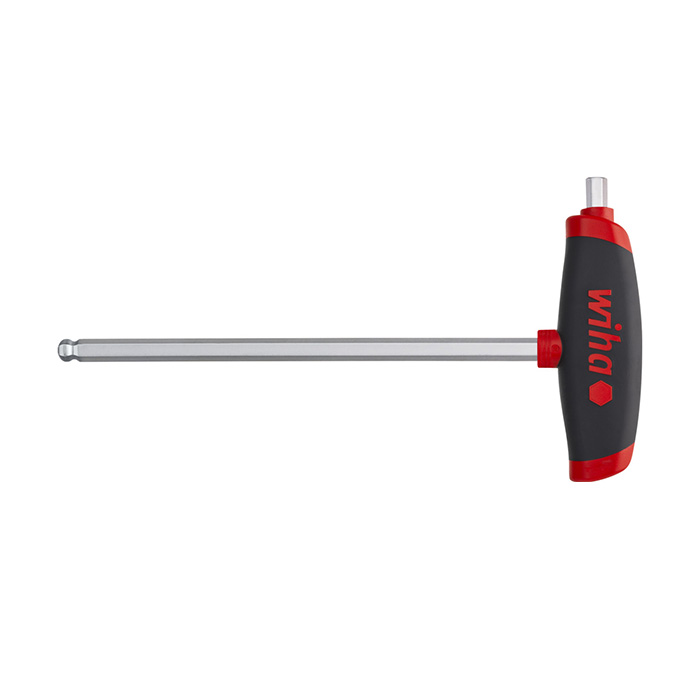WIHA T-greep Inbussleutel Kogelkop met zijpunt ComfortGrip 540 DS 10,0x150mm