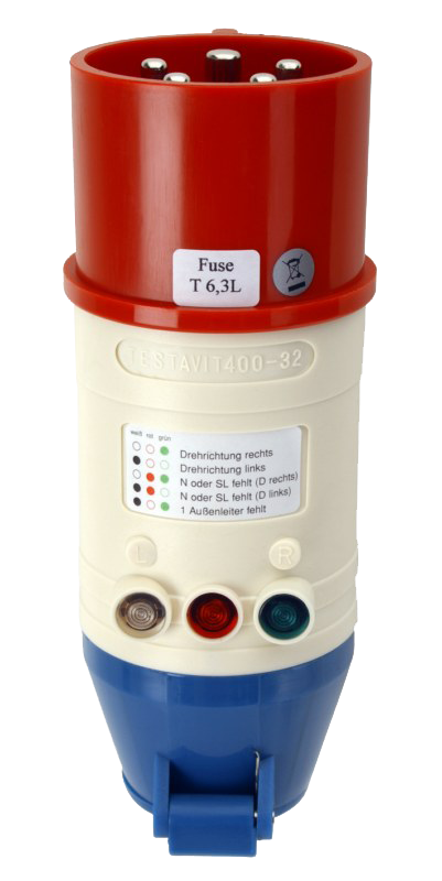 Testboy TV 416 CEE 16A Draaiveldrichtingtester