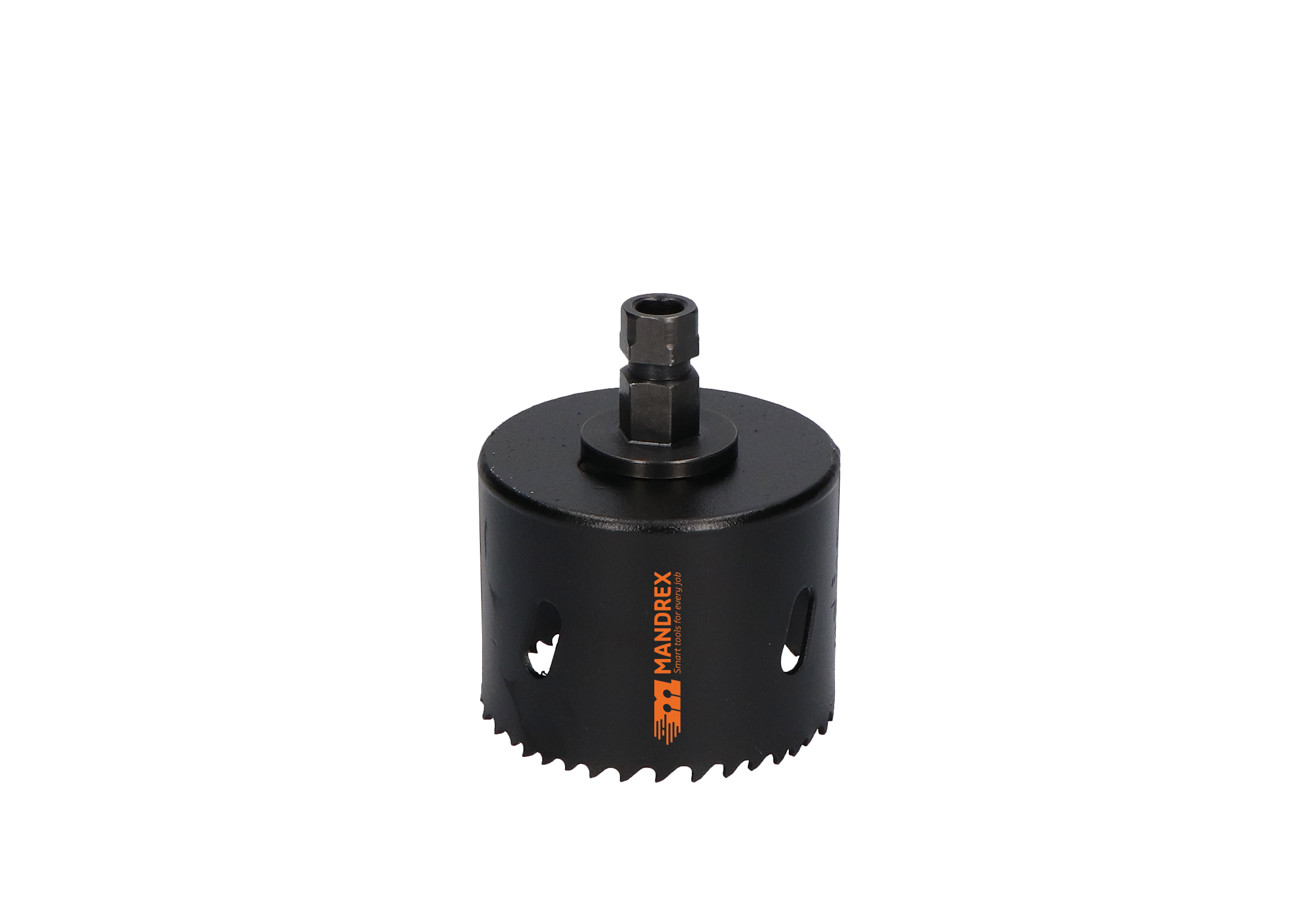 Mandrex Bi-metaal EasyXcut Gatzaag M3 45mm met adapter MHB3Q0064B Ø64mm