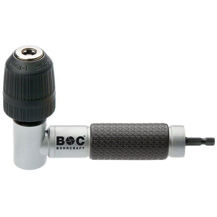 BC Haakse Boorkop PRO100  1/4" met boorhouder tot 10mm