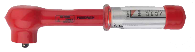 Friedrich 3/8'' Momentsleutel 313 1000V 5-25Nm 205mm