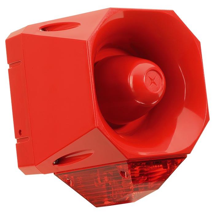 Compro Combi Asserta AV 110 24VDC, Rood, Rood licht