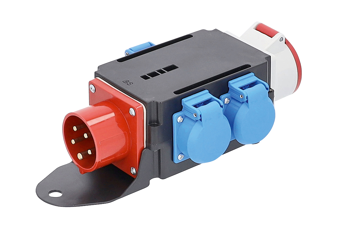 Schwabe CEE MIXO Adapter 400V/16A IP44 5-polig BRIGACH