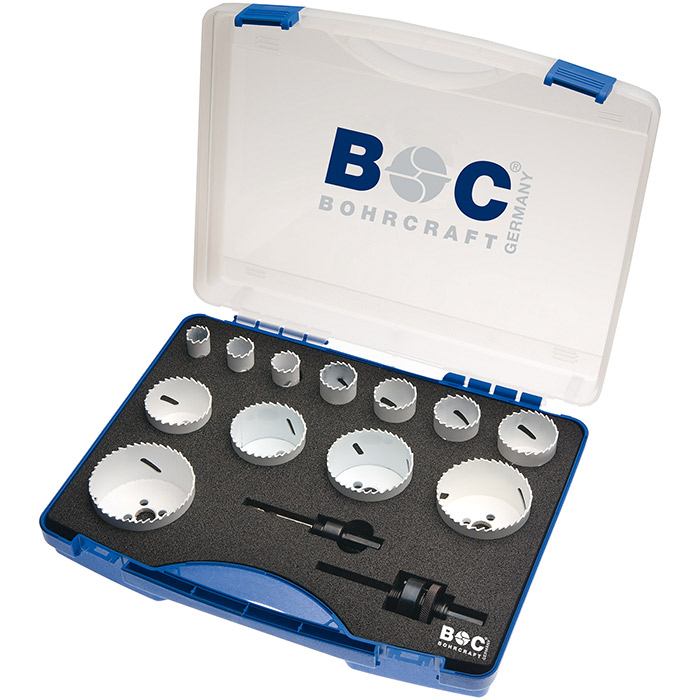 BC Bi-metaal gatzagenset RLS 14-E 19-76mm, 14-delig