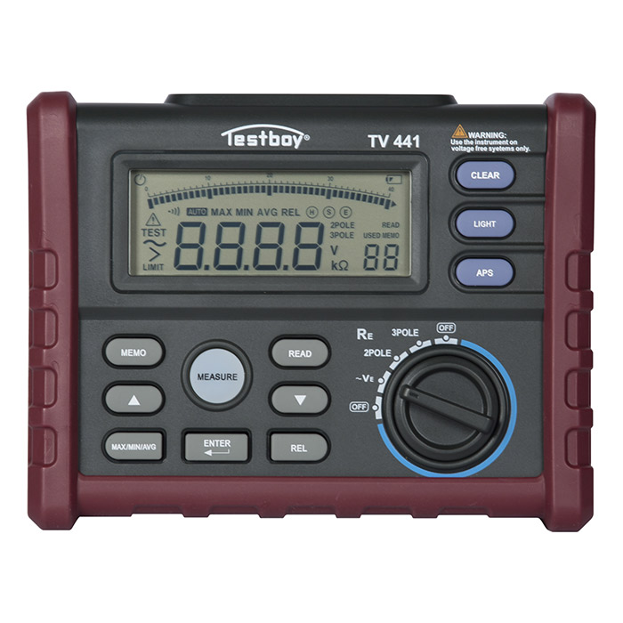 Testboy TV 441 Digitale Aardingsweerstandmeter