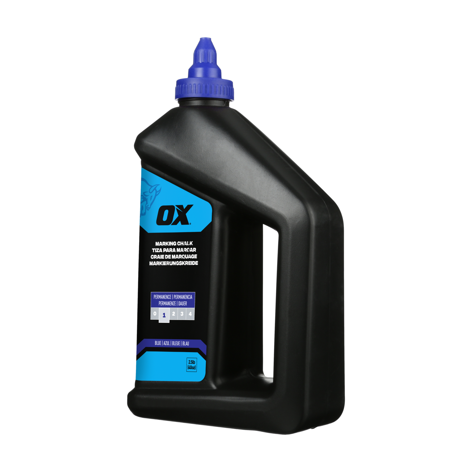 OX Pro Standaard Markeerkalk blauw 1.15kg