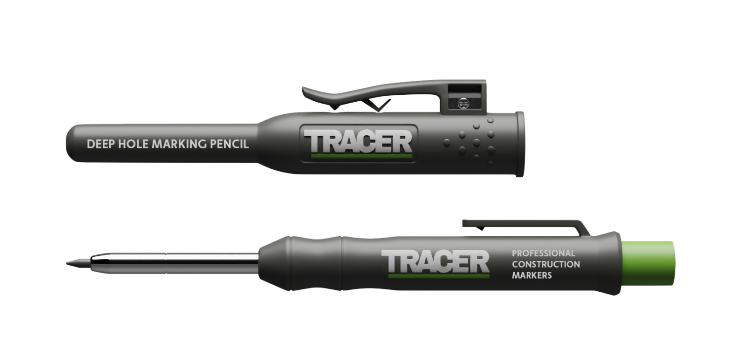 TRACER Deep Hole Markeerpotlood ADP2 + Houder