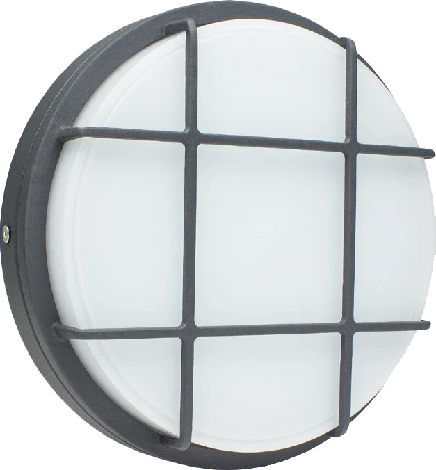 Schwabe LED Wandlamp IP65 20W Rond Zwart.png