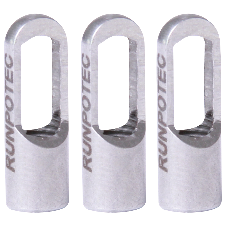 RUNPO RVS Trekogenset RTG6 Ø7mm  t.b.v. Glasvezel Trekveren Ø 4.5mm+ 6mm (3 stuks)