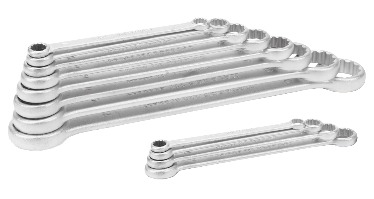 Matador Ringsleutelset 6x7 t/m 30x32mm in kunststof box, 12-delig