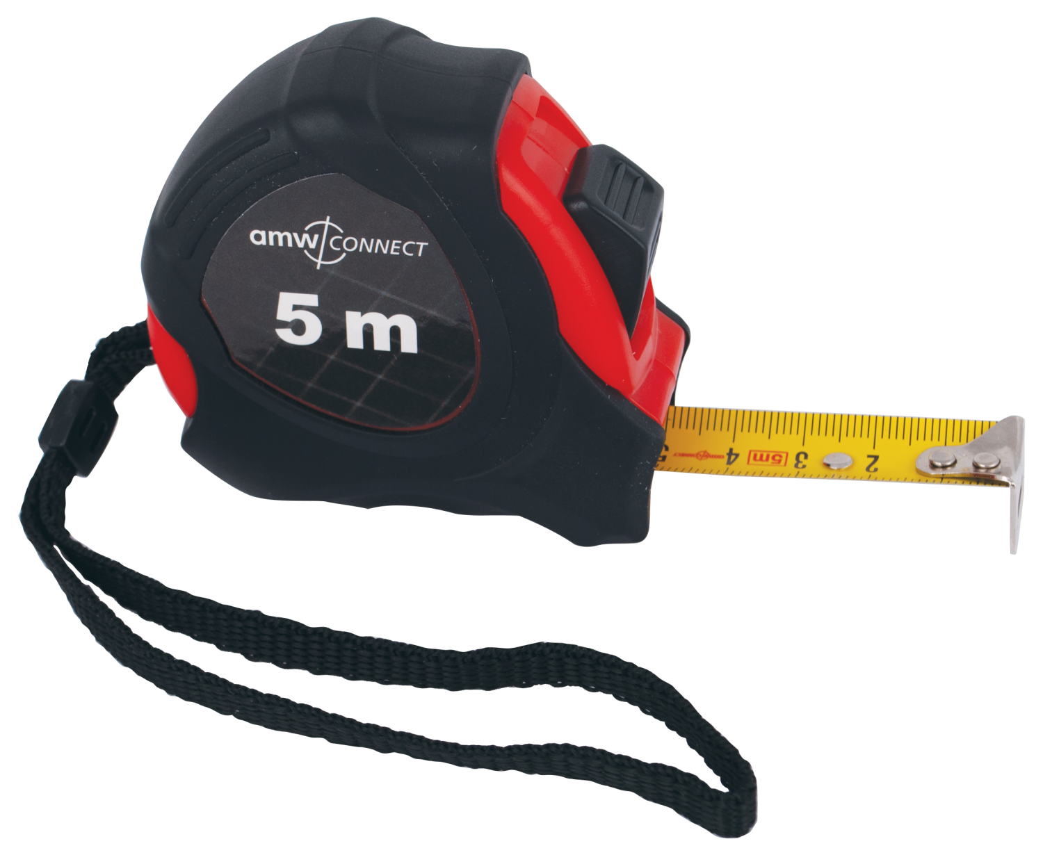 AMW-Connect Rolbandmaat met rem 5m x 19mm