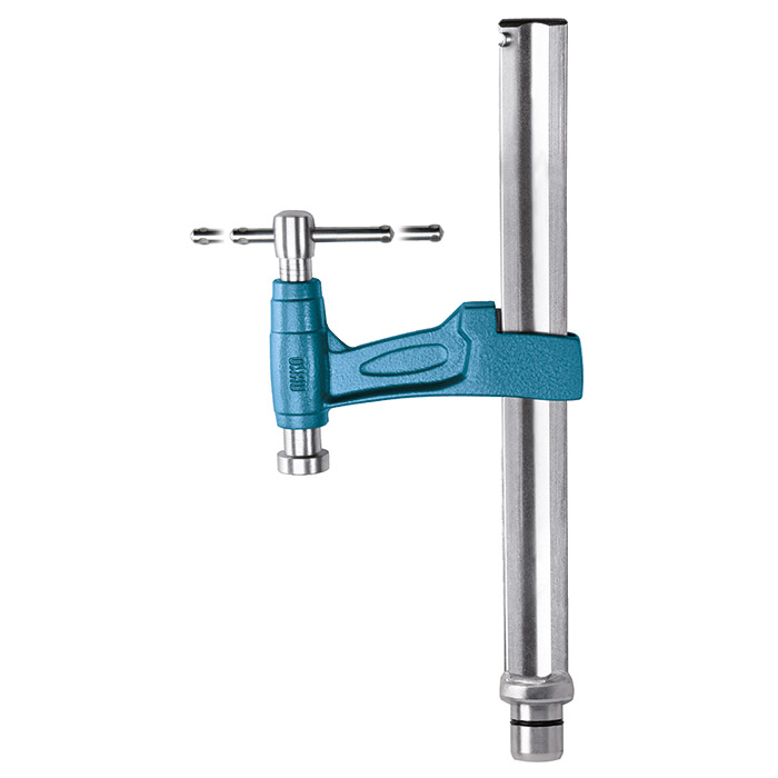 URKO Lastafelklem 4003-W Ø16mm gesloten spindel 125mm diep (35x8) 300x130mm