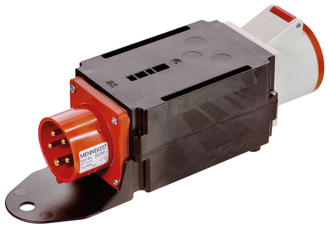 Schwabe CEE MIXO Adapter 400V/16A IP44 5-polig MAIN