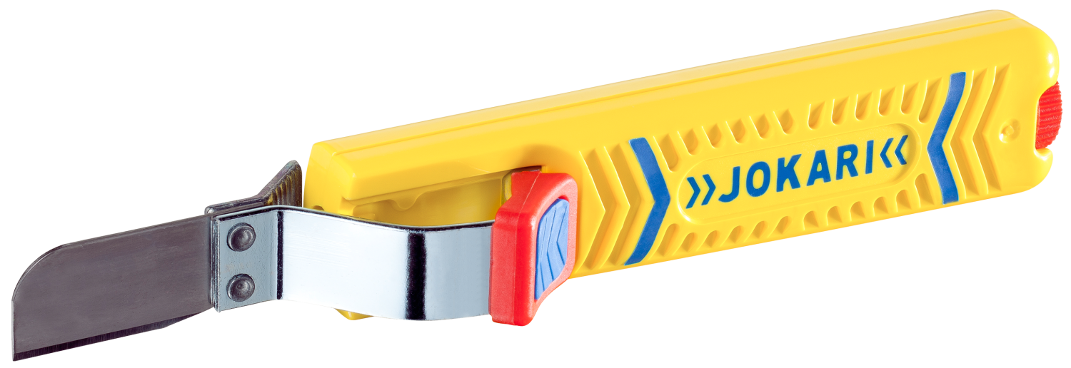 Jokari 10281 Kabelmes Nr. 28G Secura recht mes Ø 8-28mm