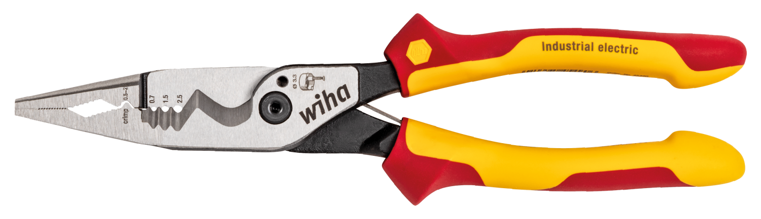 WIHA Multifunctionele 8 in 1 Installatietang Industrial Electric 1000V VDE Z13009 225mm