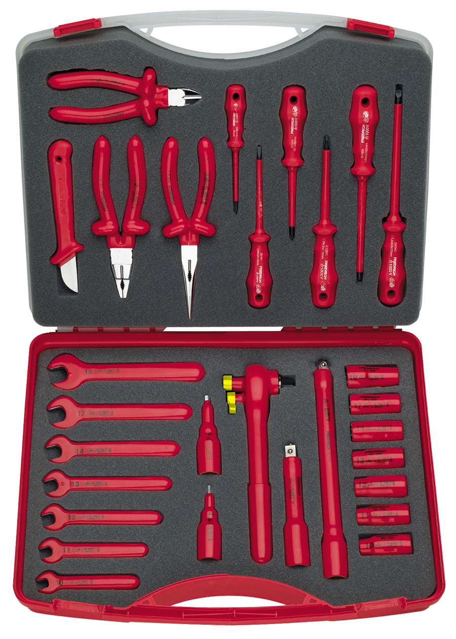 Friedrich Gereedschapsset 1000V VDE, 29-delig