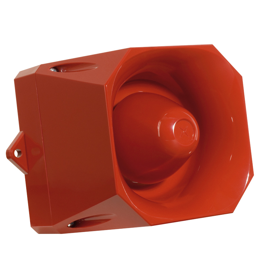 Compro Sirene Asserta Midi 110 dB 115-230V/AC Rood