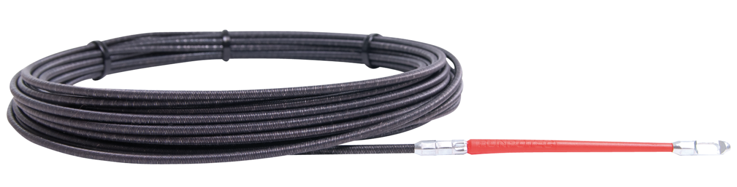 RUNPO Stalen Trekveer Ø 4mm met RunpoGleiter 25m