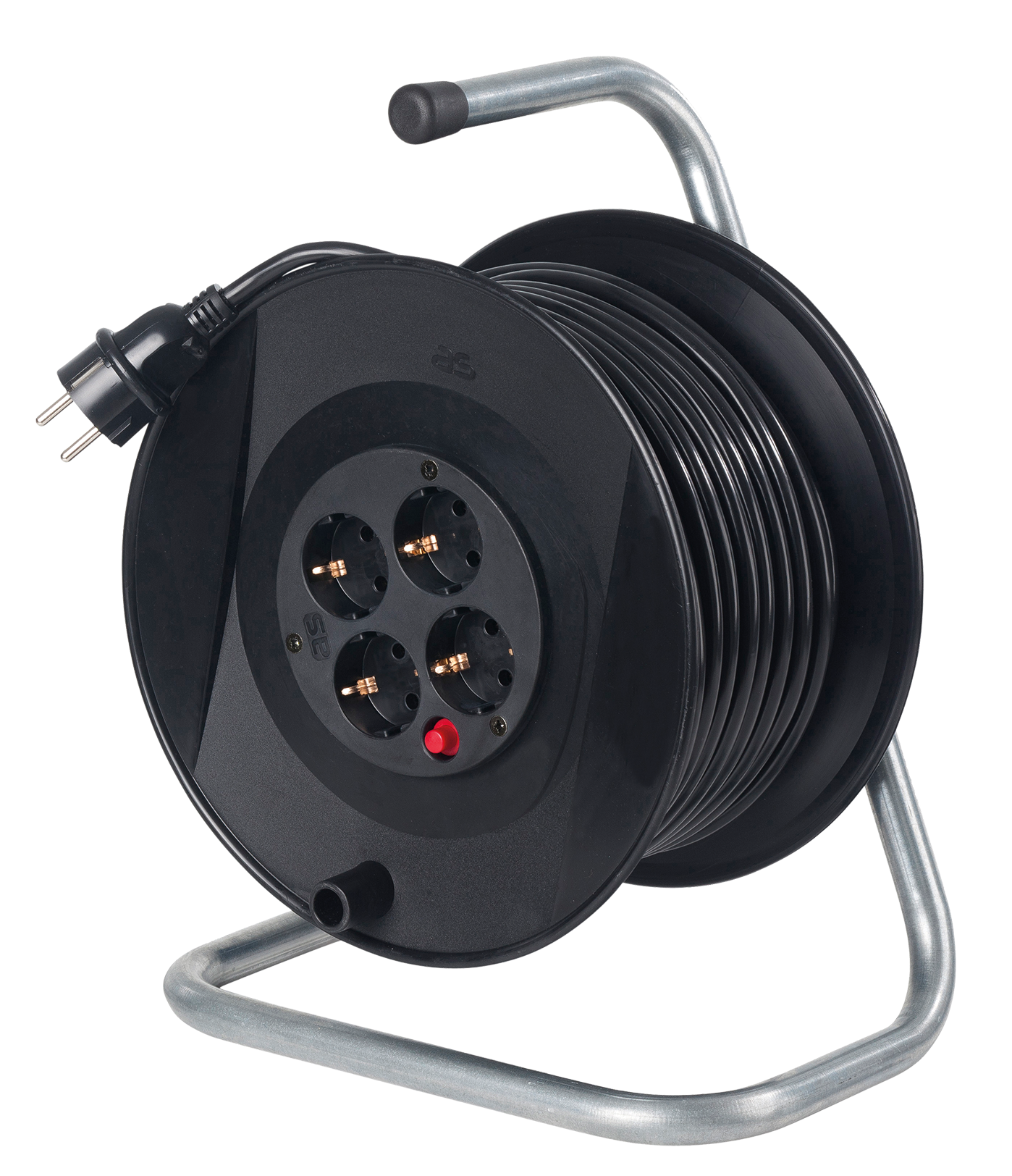 Schwabe Kabelhaspel 230V/16A IP20 Vinyl H05VV-F 3G1,5 50m