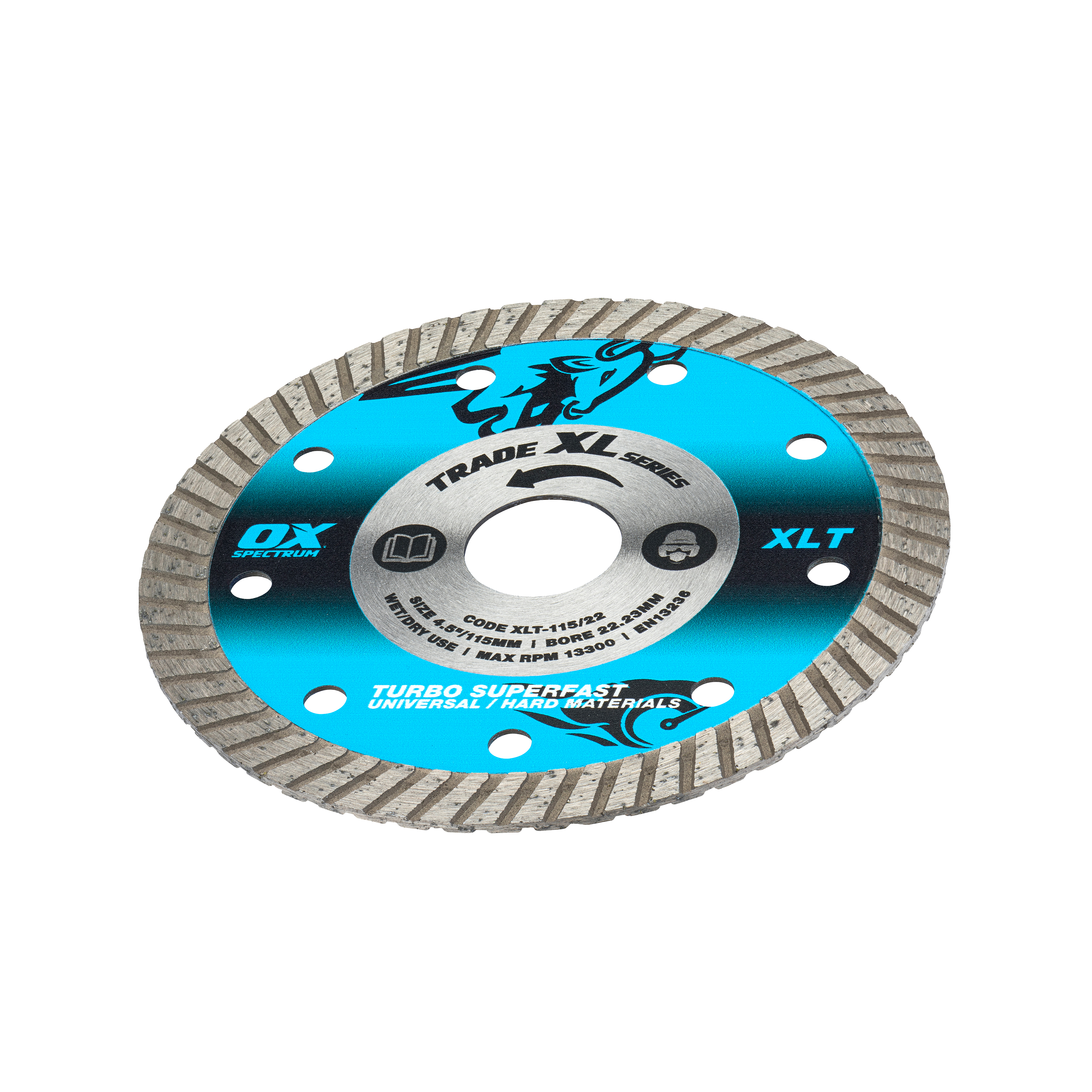 OX Trade Turbo Diamantzaagblad XLT 115mm