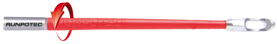 RUNPO Gleiter - 7mm RTG6 met speciale trekkop met anti-torsie-as.png