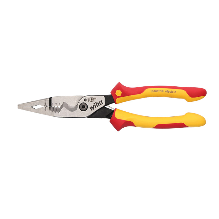WIHA Multifunctionele 8 in 1 Installatietang Industrial Electric 1000V VDE Z13009 225mm