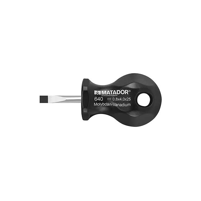 Matador Stubby Sleufschroevendraaier 4,0x25mm