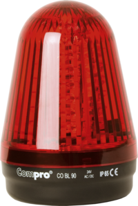 Compro Flitslamp LED BL50 24V AC/DC IP65 15F Rood