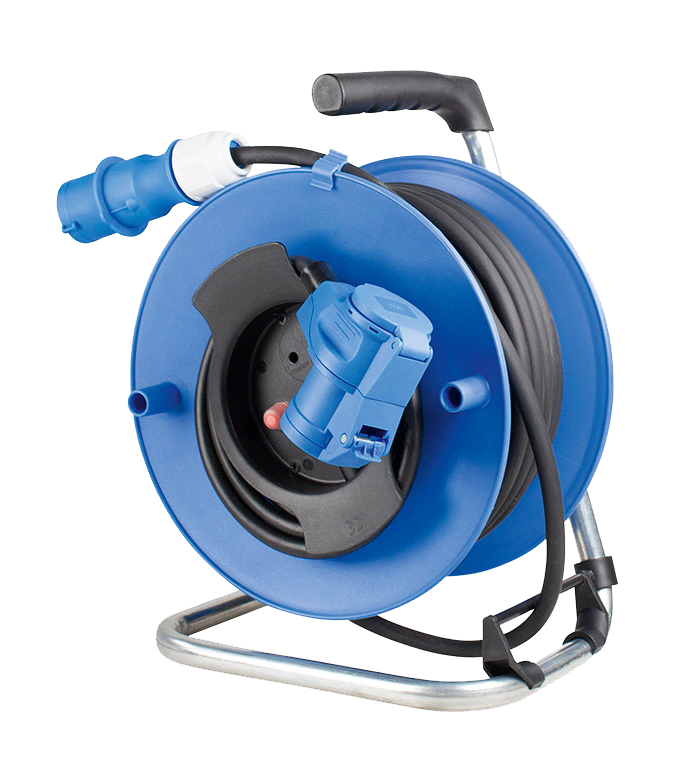 Schwabe Camping CEE Powerlight Kabelhaspel 230V/16A IP44 H07RN-F 3G2,5 25m