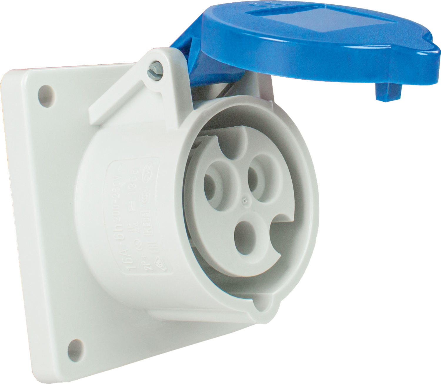 Schwabe Camping CEE Opbouwcontactdoos 230V/16A IP44 3-polig