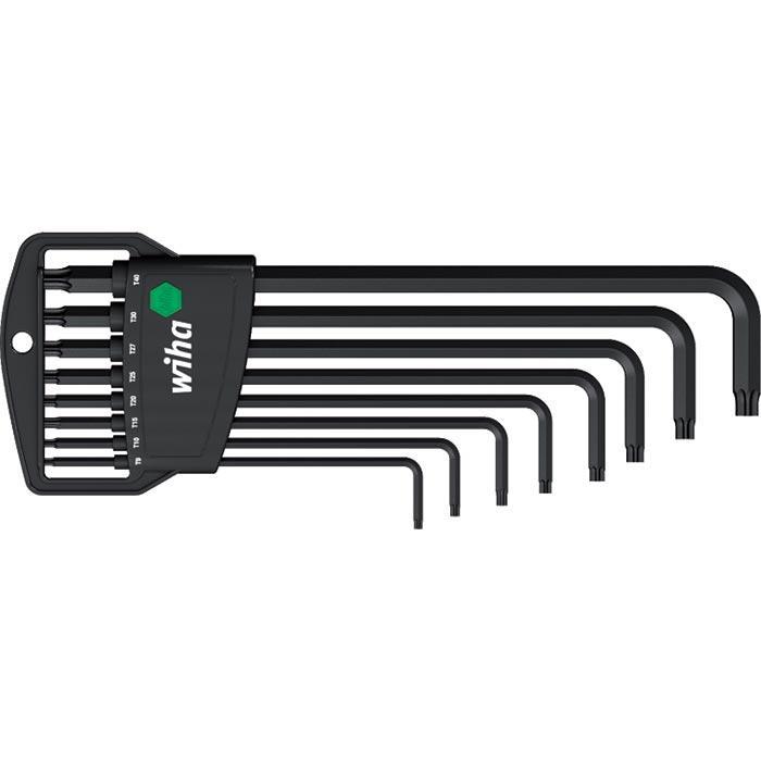 WIHA TORXsleutelset Classic gezwart 366 T9-T40, 9-delig