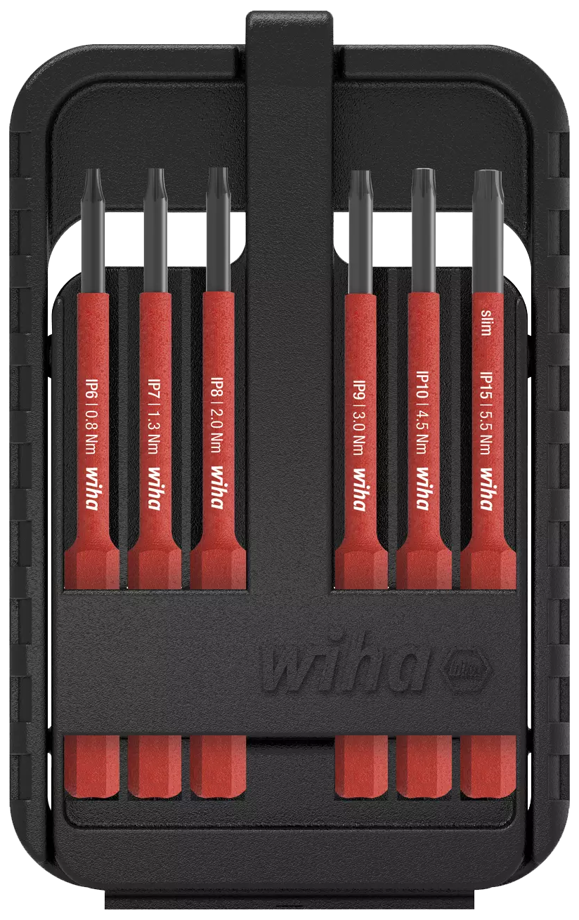 WIHA SlimBitset Electric Box 2831 TORX PLUS, 7-delig in blister