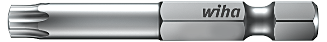 WIHA Professional Bit 1/4" E6,3 TORX PLUS 7046 25IP x 50