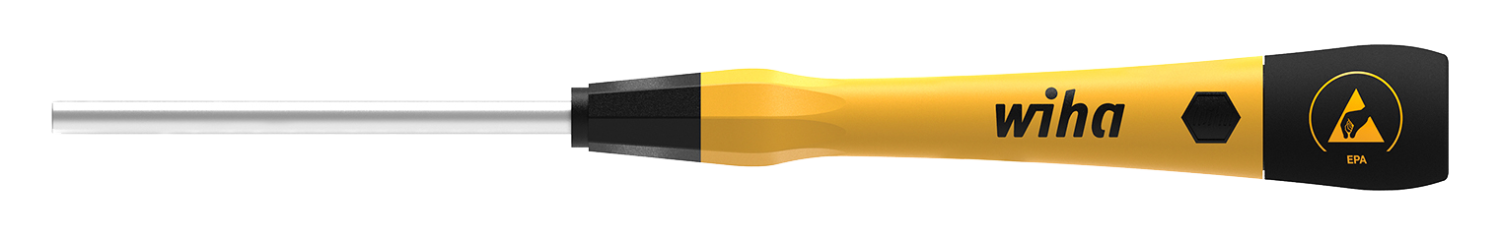 WIHA Micro Dopschroevendraaier PicoFinish ESD 275P 5,0 x 60 mm