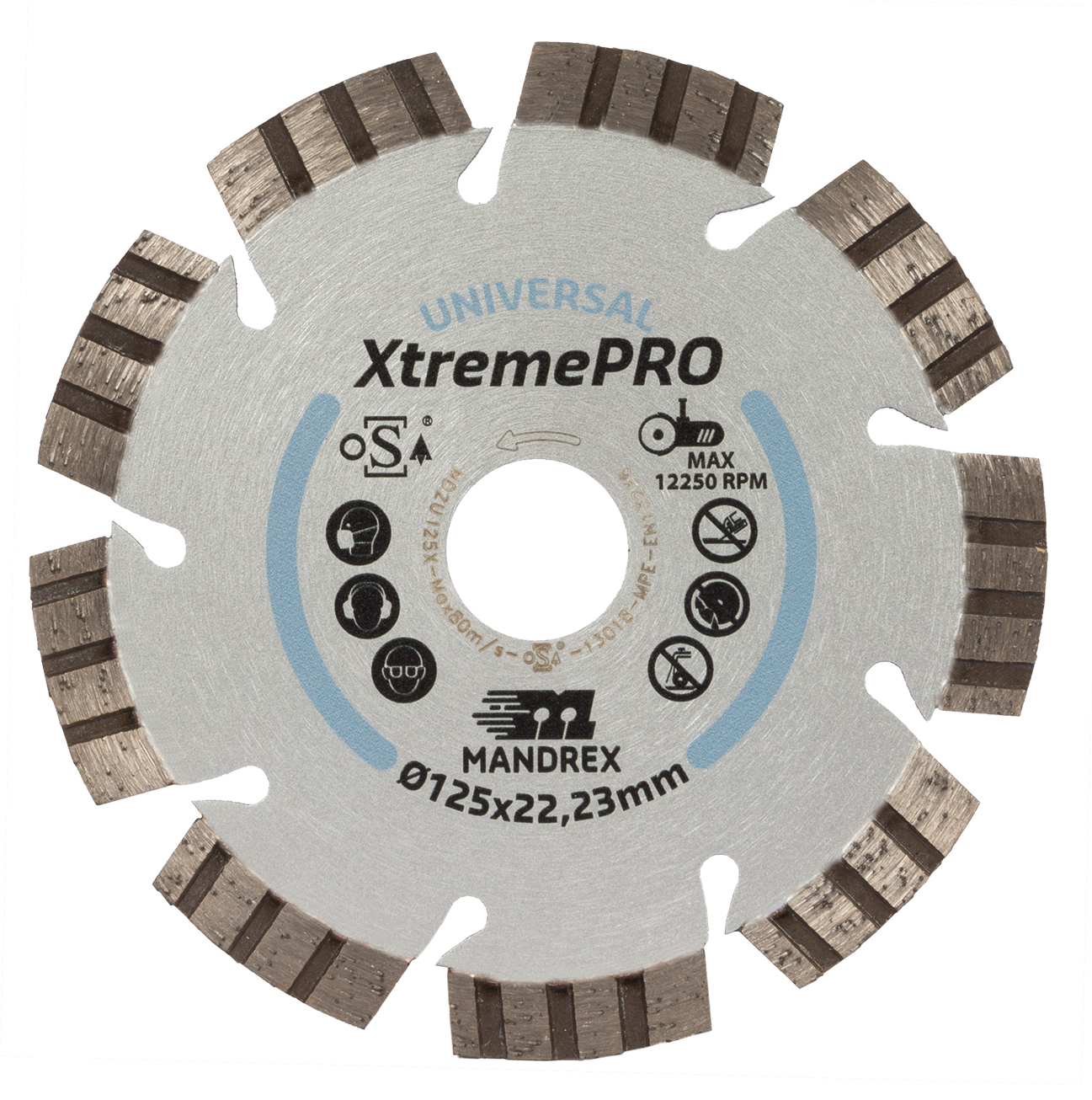 Mandrex Universeel XtremePro Diamantzaagblad MDZU115X 115mm