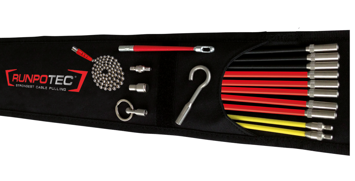 RUNPO Standaard pakket Doorvoerstokken, 17-delig