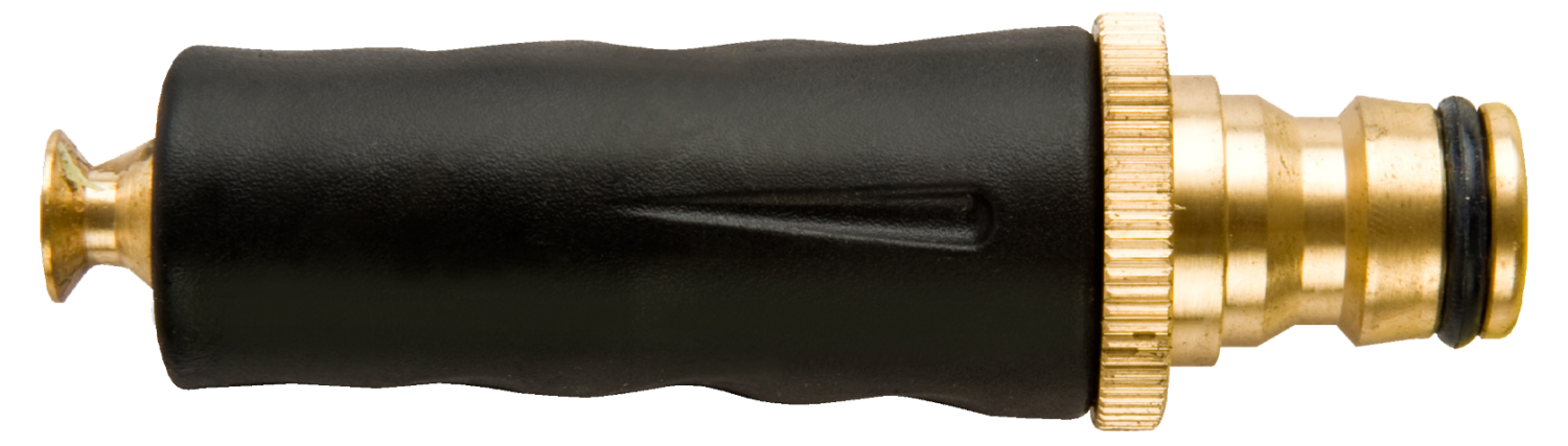 Polet Sproeilans Brass Regelbaar Softtouch in blister