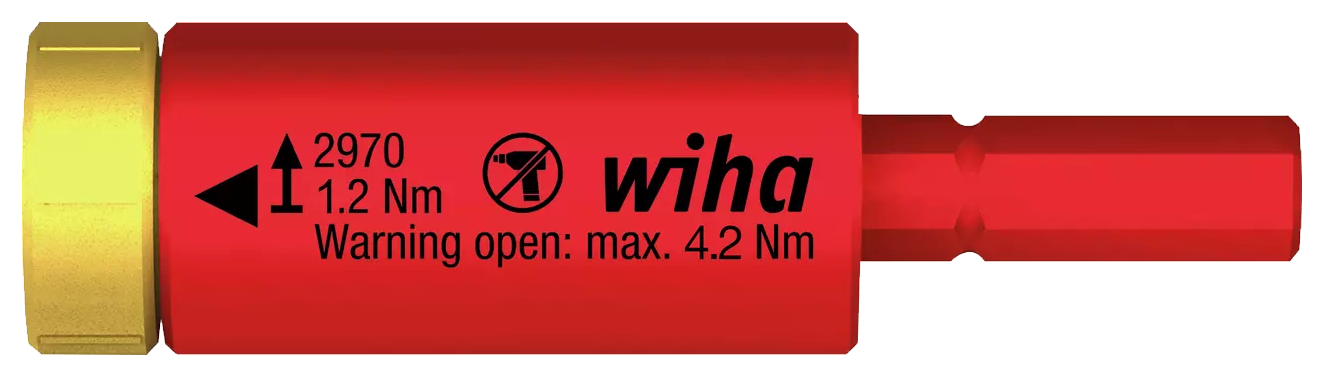 WIHA Moment EasyTorque Adapter Electric 297 1,2 Nm
