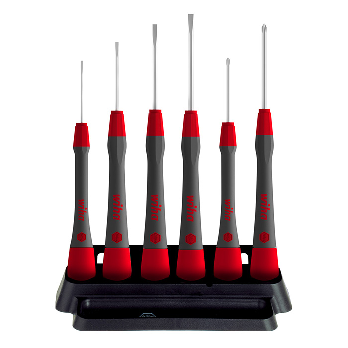 WIHA Microschroevendraaierset PicoFinish 260P SL/PH met houder, 7-delig