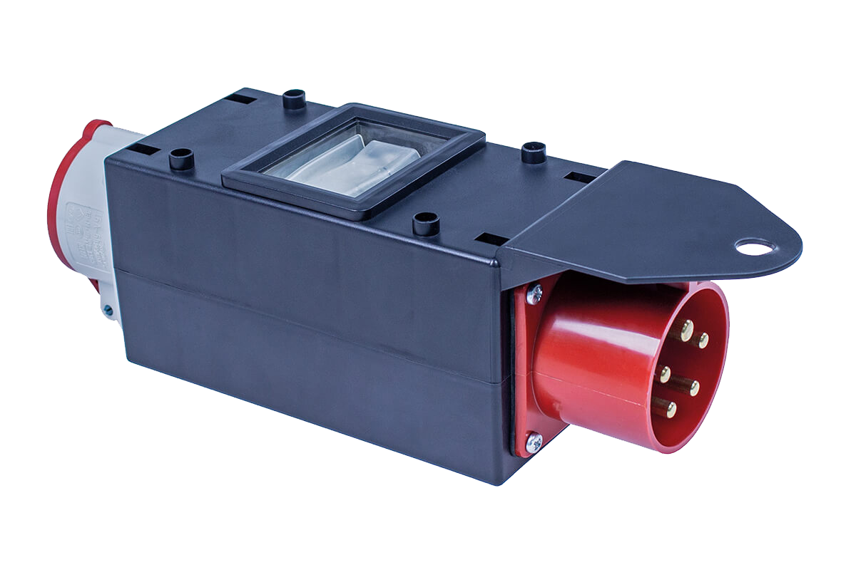 Schwabe CEE MIXO Adapter 400V/32A IP44 5-polig NAHE