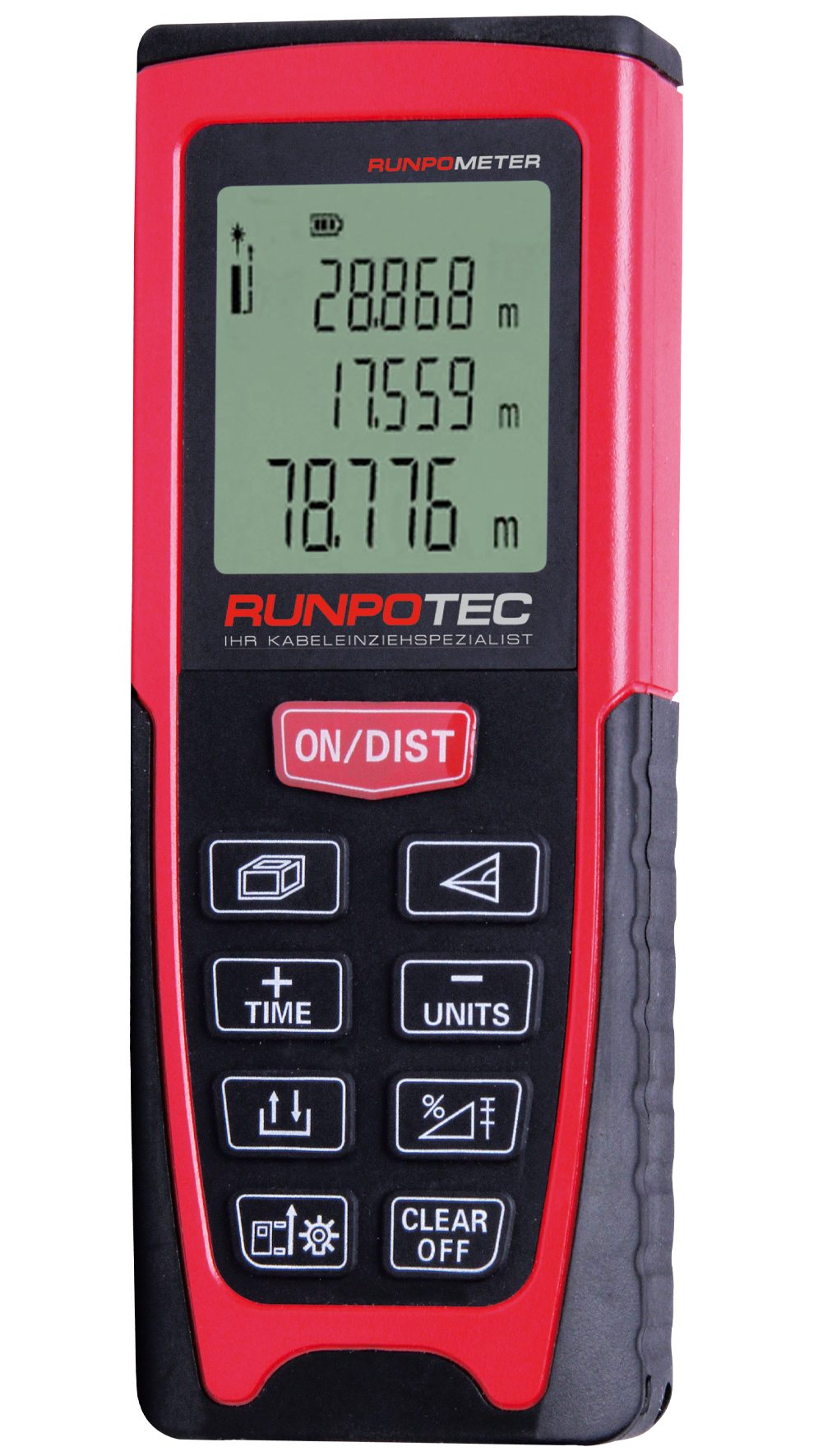 RUNPO Laserafstandsmeter tot 80m