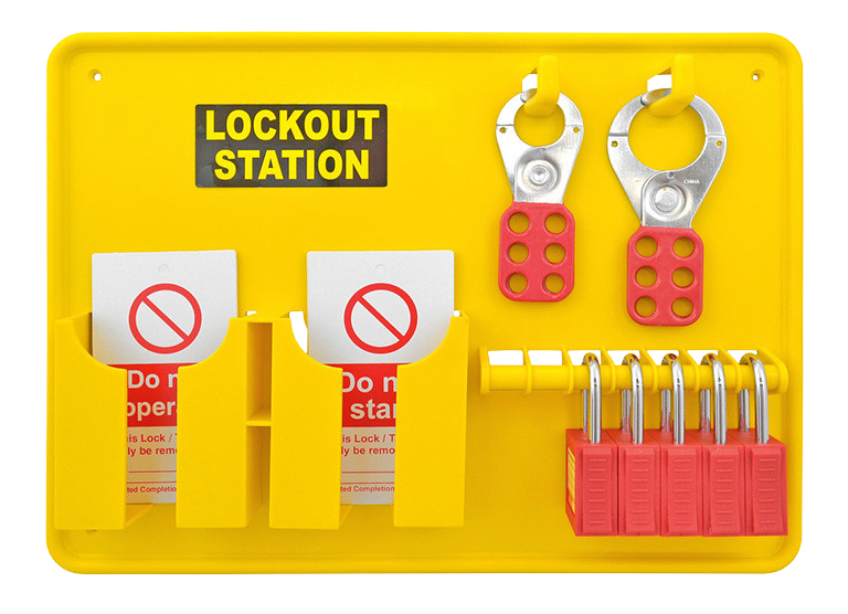 Spectrum Lockout Station voor 5 gebruikers (gevuld)