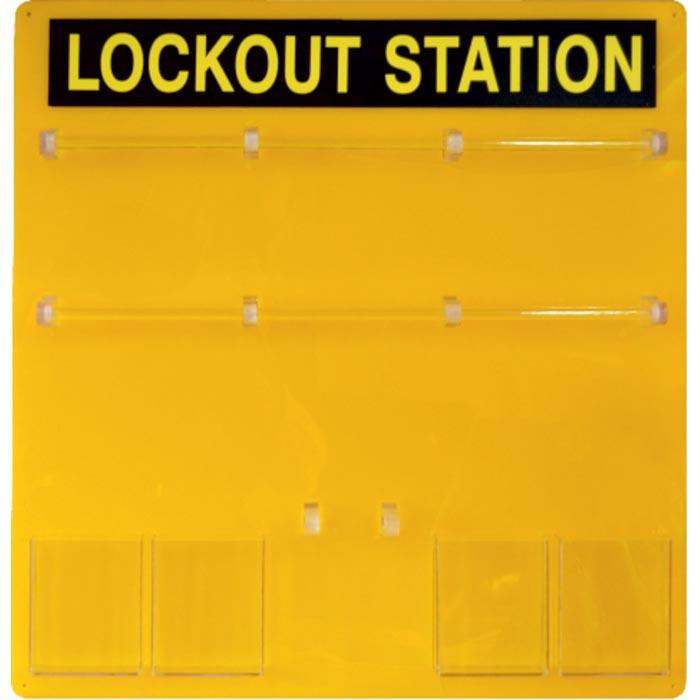 Spectrum Lockout Station voor 48 Hangsloten (leeg) 550 x 590 x 40 mm
