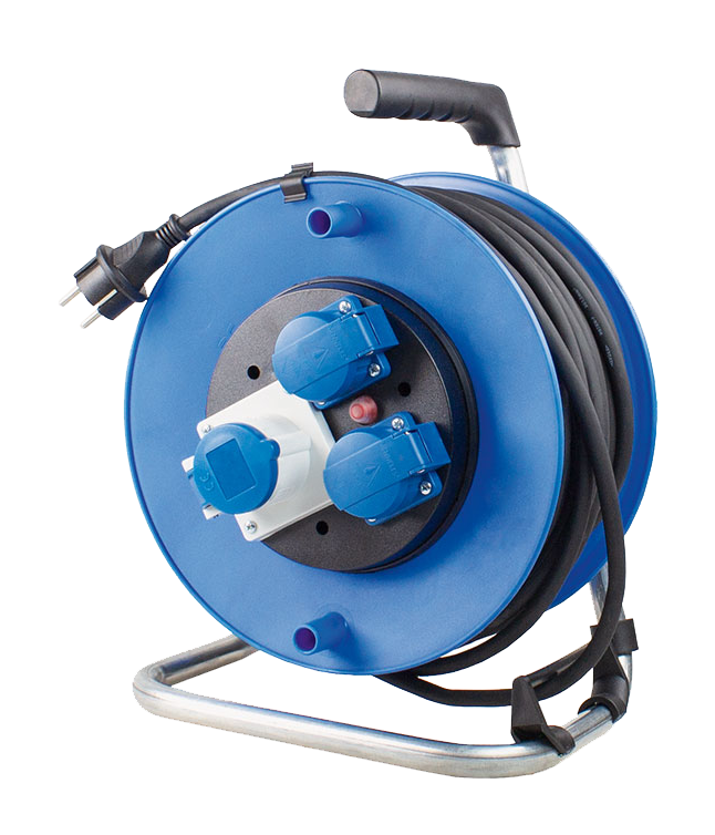 Schwabe Camping Kabelhaspel Neopreen 230V/16A IP44 H07RN-F 3G2.5 25m